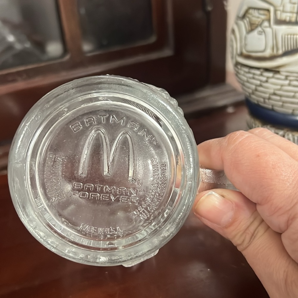 Mc Donald’s Batman mugs 1995 DC comics - Picture 3 of 3